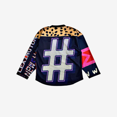 "AND 3" Heavy Mesh Jersey - Black