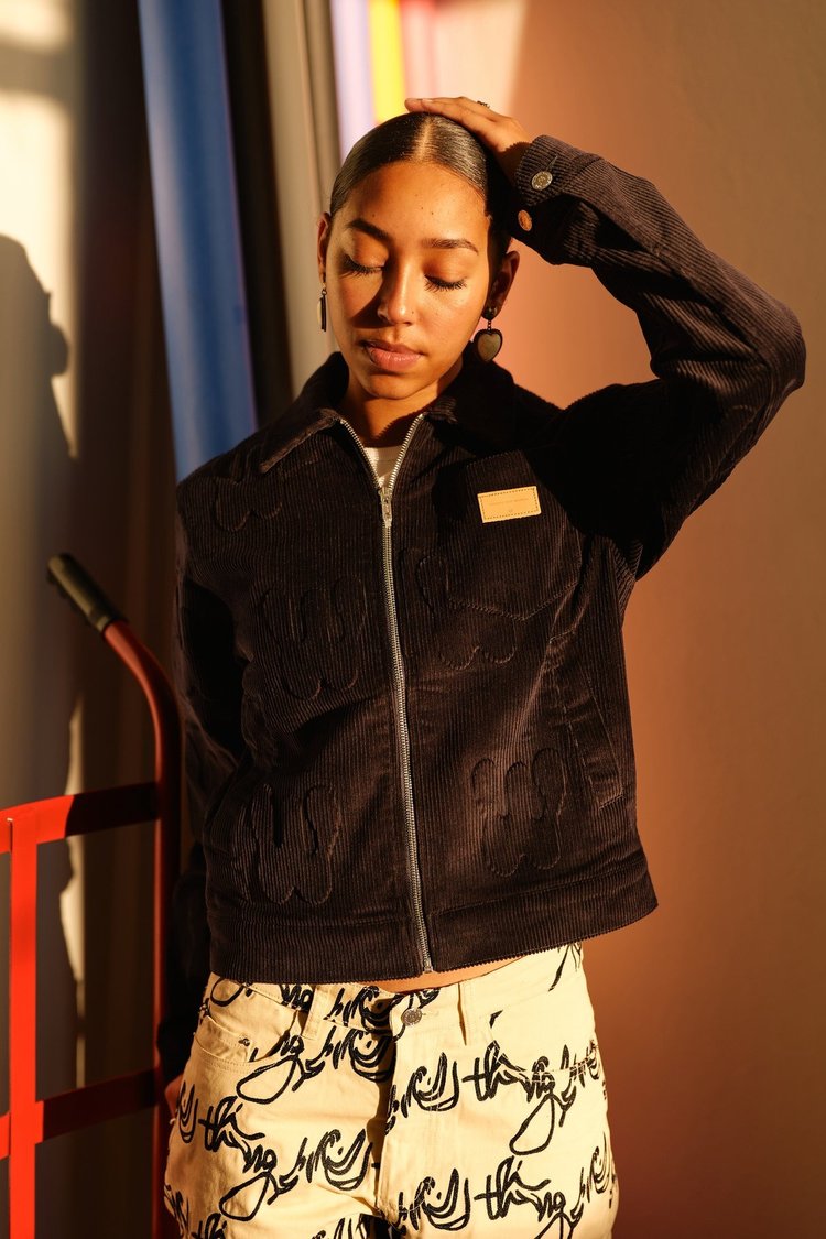 Kirk Corduroy Jacket - Black