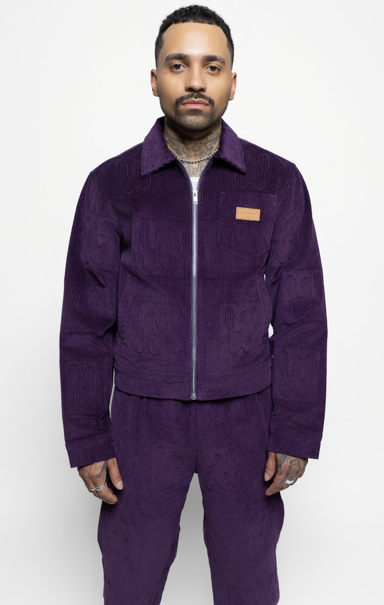 Kirk Corduroy Jacket - Acai