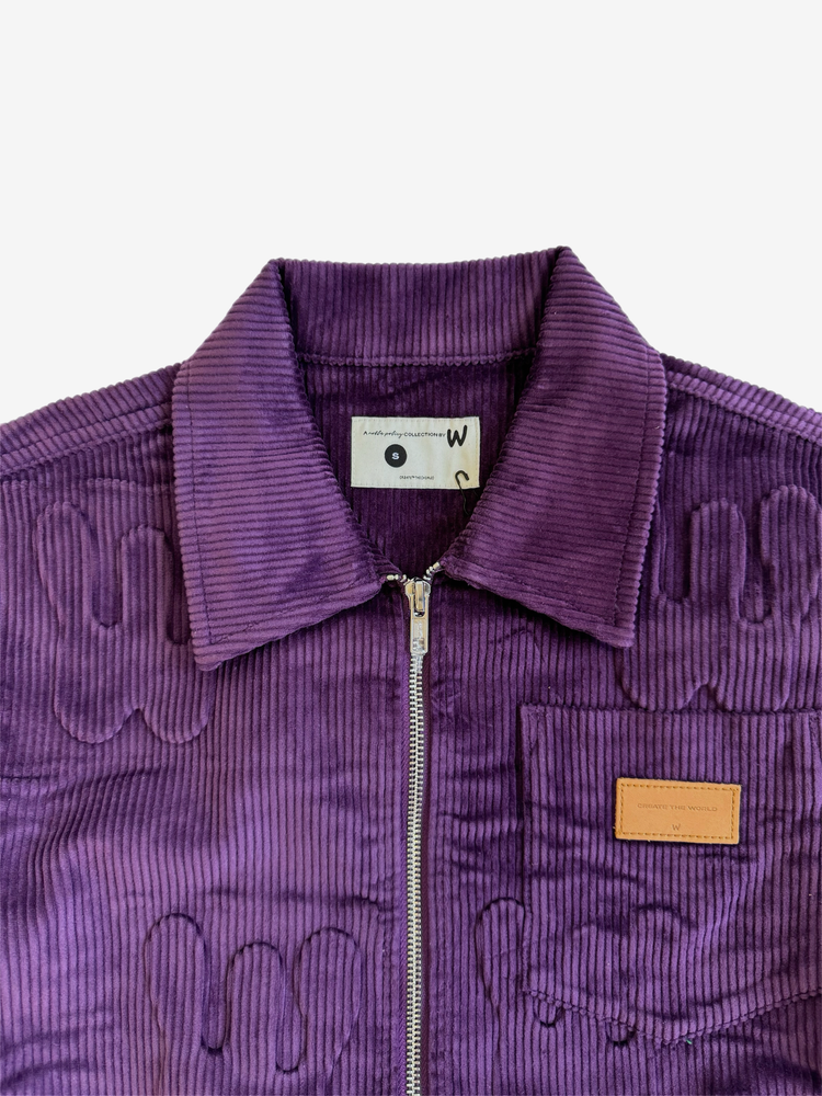 Kirk Corduroy Jacket - Acai