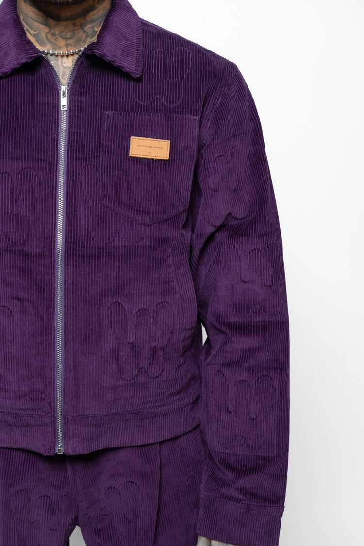 Kirk Corduroy Jacket - Acai