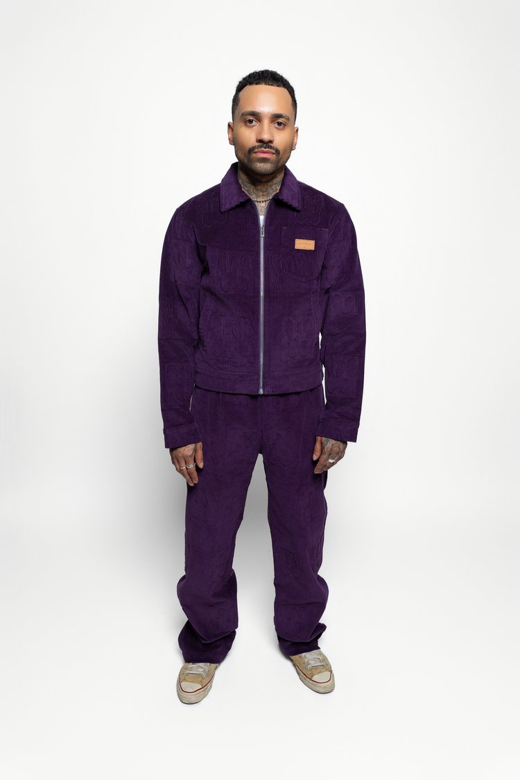 Kirk Corduroy Pant - Acai
