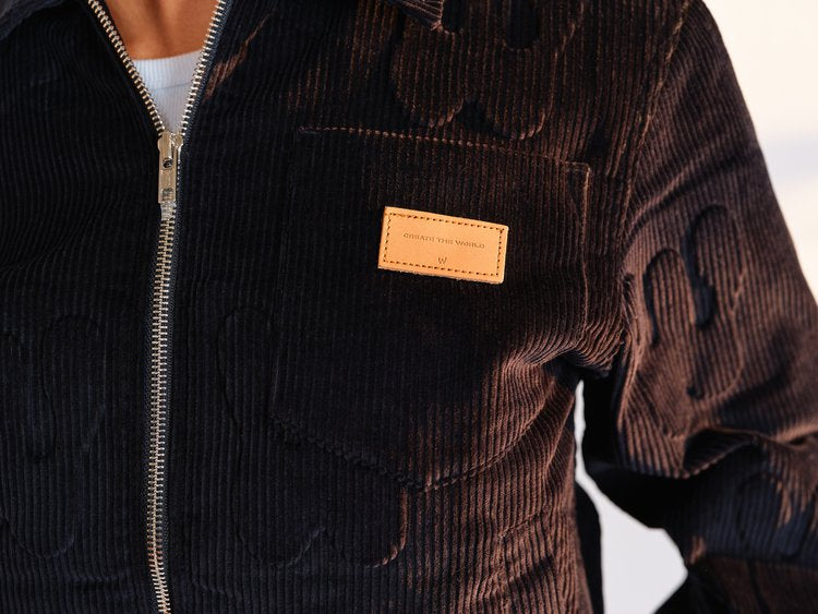 Kirk Corduroy Jacket - Black