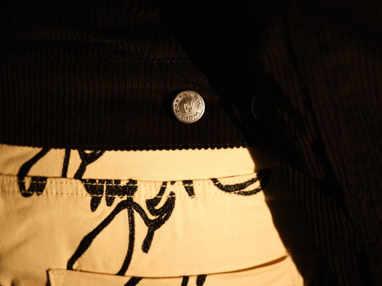Kirk Corduroy Jacket - Black