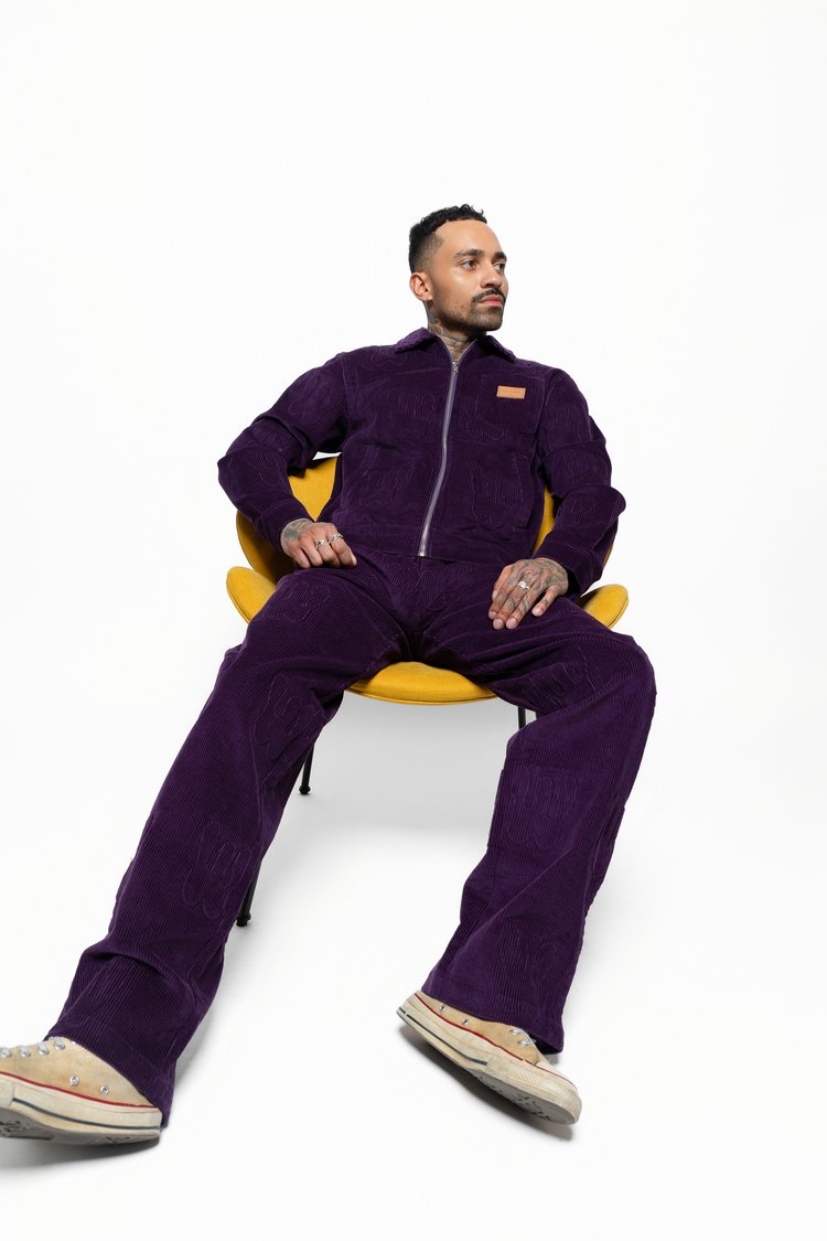 Kirk Corduroy Pant - Acai