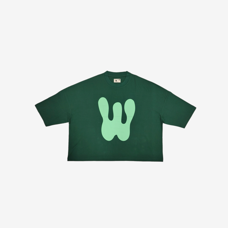 Noraj Oversized Tee - Green Ash