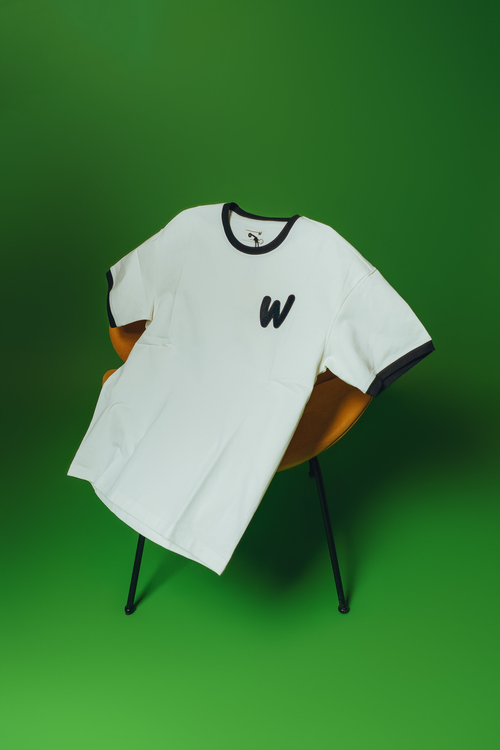 Classic Ringer Tee - Black